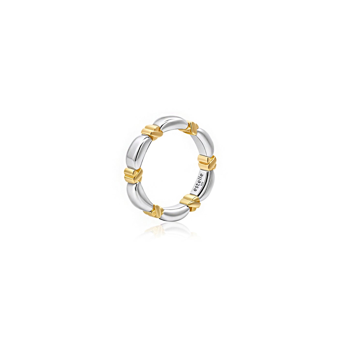 NOUÉS RING - TWO TONE